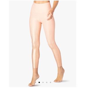 Beyond Yoga Peach High-Waisted Leggings